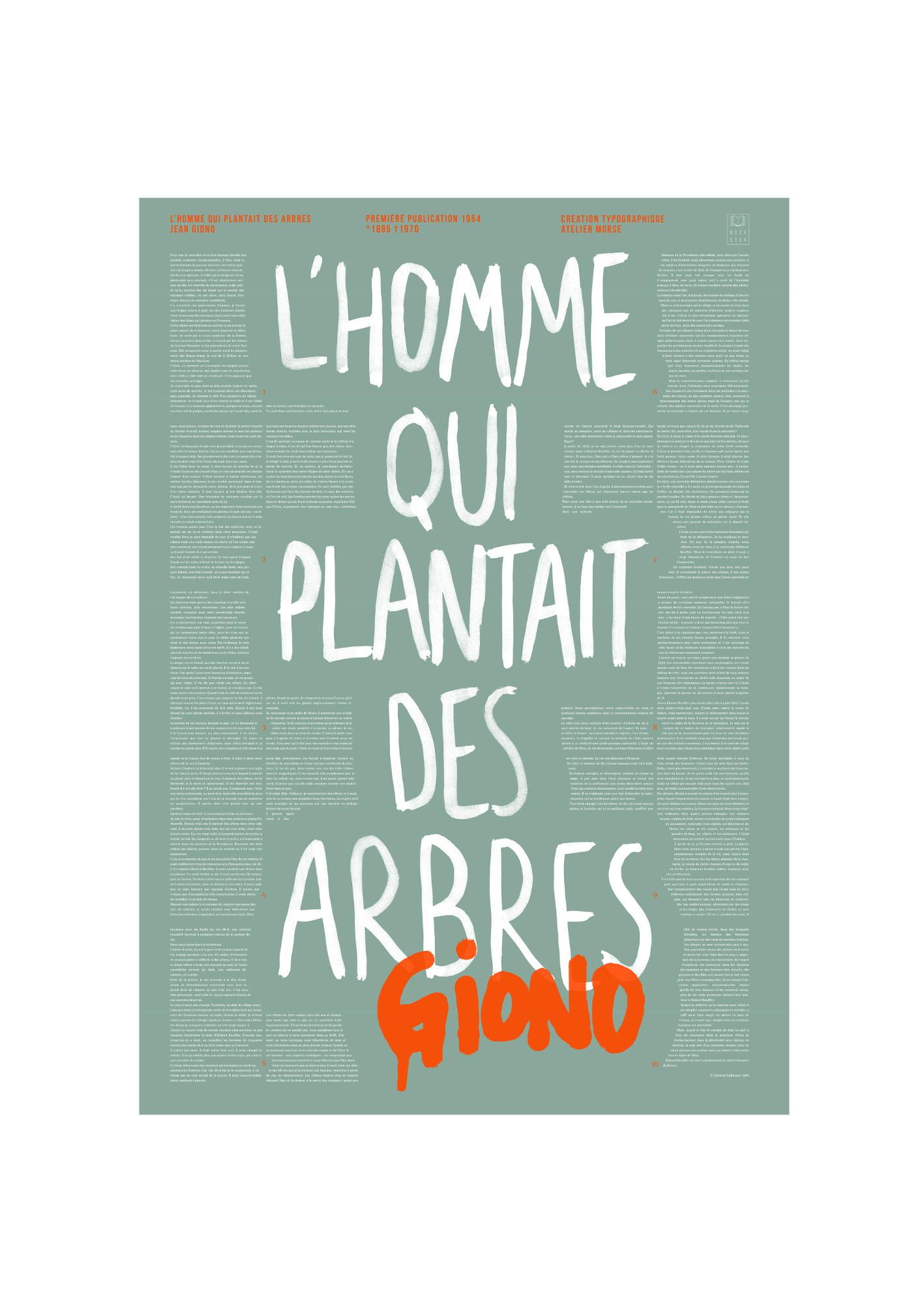 L'homme qui plantait des arbres Par Jean Giono